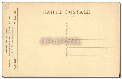 O Pai mostra imagens — Série 10 — Procure des Missions, Lille — Verso