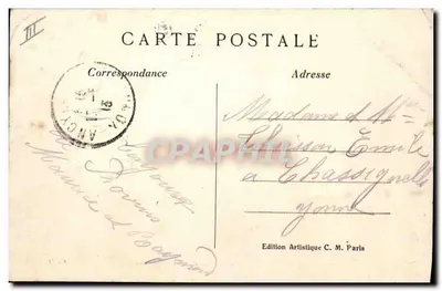 Provins (S.-et-M.) — Spaarbank — Uitgave C. M. — Achterkant