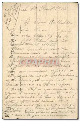 Pont-à-Mousson — La Caisse d'Épargne e la Poste — Edizione Mandourliers - Petit Bazin — Verso
