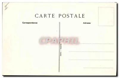 Spaar- en Voorzieningskas van Parijs — Centrale kas — Drukkerij Printel, Parijs — Achterkant