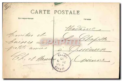 Bourrée da Auvergne — Dança tradicional — M.T. n°303 - Cruzeiro — Verso