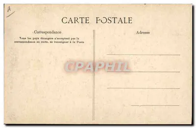 Camponês da Auvergne — A Auvergne — Clahé F. n°341 — Verso