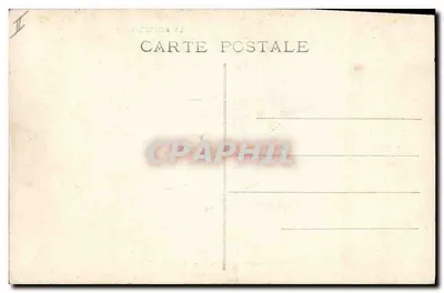 La Bourrée — scène de danse bourbonnaise — éditeur C&C, n° 3076 — Rewers