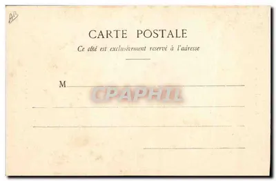 Mujer campesina de Auvergne — Fotografía Castané, Aurillac — Le Cantal Illustré — Reverso