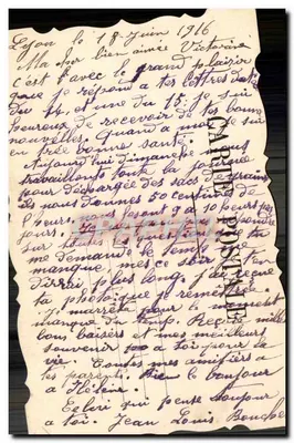 Rosa — poema e carta de amor — Carta postal — Verso