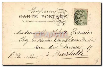 Amigos para uma querida prima — Philippeoteaux, n° 1407 — Verso