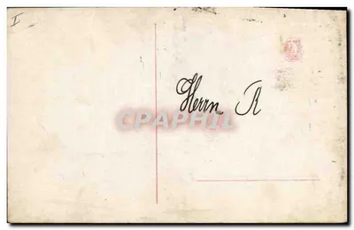 Bilhete postal antigo Gato Gatos Gatinho — Verso