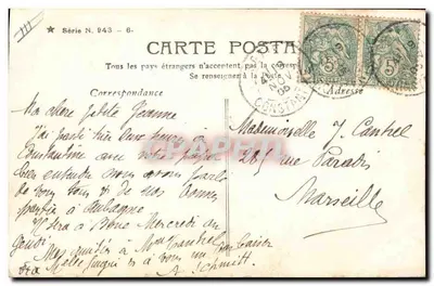 Kobieta w sukni wieczornej — Stebbing Paris — seria nr 843 — Rewers