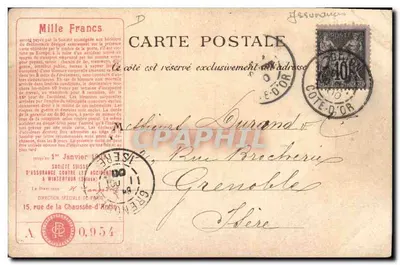 Fontarabie — vue du portail et du clocher — G. SIRVEN, IMP. Toulouse, Paris — Verso