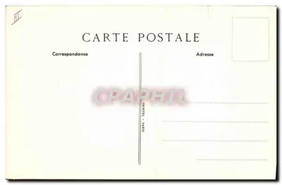Caixa de Poupança e Previdência de Paris — Caixa Central — 9, rue Coq Héron & 19, rue du Louvre — Verso