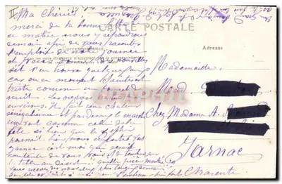 Saintes — A Caixa de Economia — Coll. Boissinot, Saintes — Verso