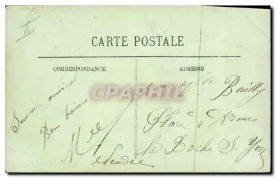 Saumur (M.-et-L.) — A Caixa de Poupança — editor Pein Vitré, n° 58 — Verso