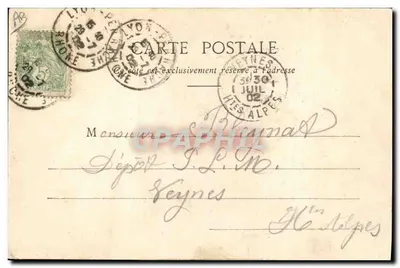 A Auvergne — Fiação — Fototipia Baudel, St-Céré (Lot) — Verso