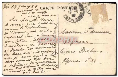 L'Auvergne Pittoresque — Vieilles Paysannes — Idéalo, n°100 — Verso