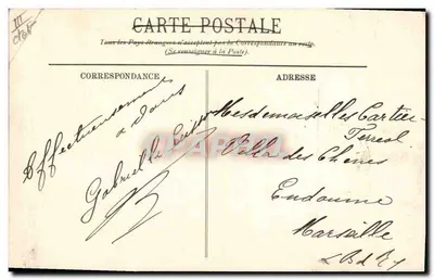 Paysans — LL. — TYPES D'AUVERGNE — Paysans — LL. — Verso