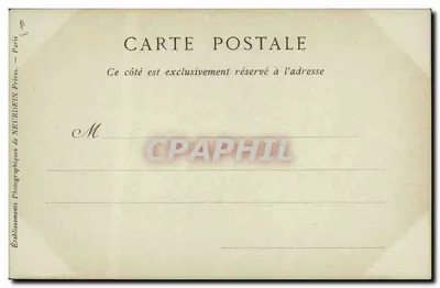 Charles Forbes de Montalembert — portret — Wydawnictwo Neurdein Bracia, Paryż — Rewers
