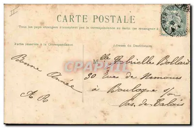 Deux chatons — ornée de fleurs — éditeur non visible — Rewers
