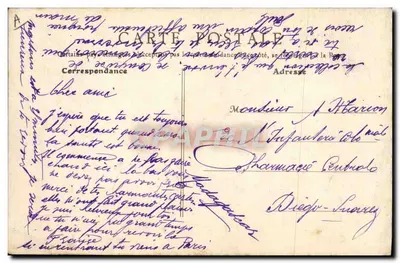 I Zouaves al Campo — Un insieme del campo — B.F., Parigi, n°49 — Verso