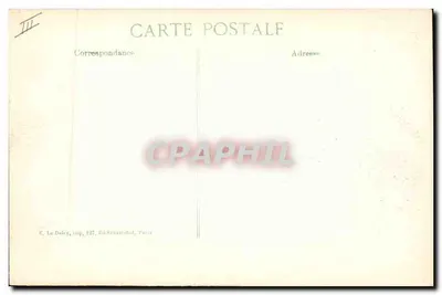 ズワーブが山道を守る — E. Le Doley, imp. 137, Rd Sébastopol, Paris — 裏面