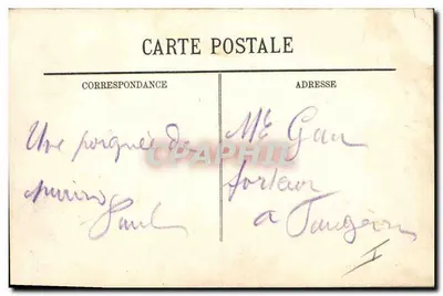 Zouaves em serviço — Uniforme de Campo — LL — Verso