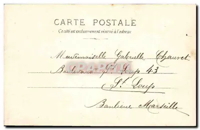 As Ondinas — S.I.P. — Reutlinger n°107/7 — Verso