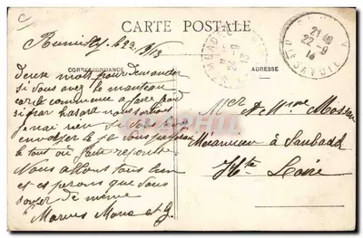Boucheur e Salumeria — Ufficio Assicurazioni L'Union — Béarn, Francia — editore anonimo — Verso