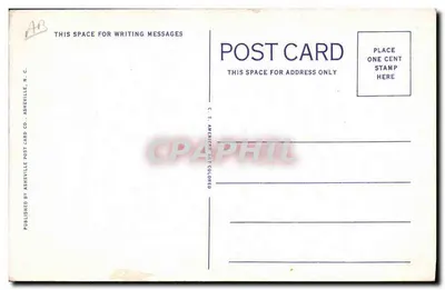 Bilhete postal antigo Negro Homem Negro Go Way Meloncholy — Verso