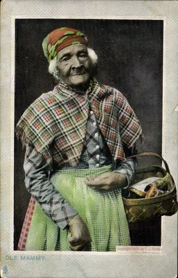 Ole Mammy — retrato colorido — F. L. Howe, série 1901