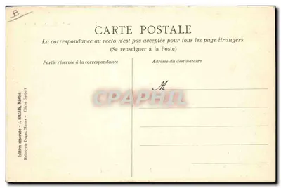 Village Noir - A sessão de pose — Exposição de Nantes 1904 — Edição J. Nozaïs, Nantes — Verso