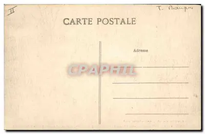 Troyes (Aube) — L'Hotel de la Caisse d'Épargne — Inauguré le 7 juillet 1897 pour le 75e anniversaire de sa fondation — Verso