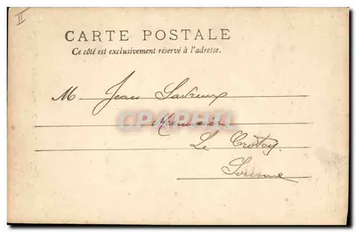 Toulon — Il Teatro e la Cassa di Risparmio — Edizione Giletta, fotografia Nice, n° 2609 — Verso