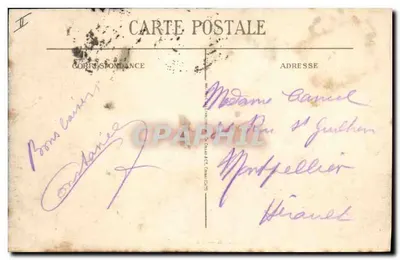 Toulouse — A Caixa de Economia — editor não visível, n° de série 63 — Verso