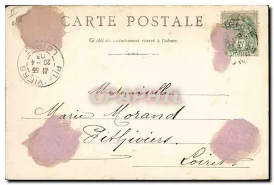 Tonnerre, il 18 aprile — Cassa di Risparmio (Vecchio Hotel d'Uzès) — editore M. Théro — Verso