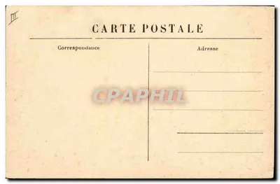 Bourrée - La Vouâle la Rouzette — M. B. n°1134 — Rewers