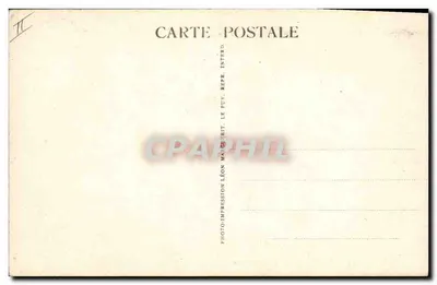 La Vouale La Rouzette (Bourrée) — scena uliczna przed Hôtel Vouale — wydawca Léon Maquet, nr 1124 — Rewers