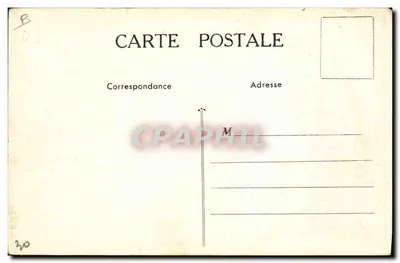 Departamento do Allier — Carta ilustrada com mapa e informações — Emulsão Scott — Verso