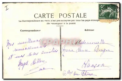 Bruyère des Yabels — ilustracja gua — wydawca nieznany — Rewers