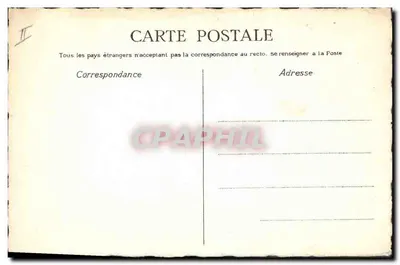 Flores — ilustração aquarelada — Boa Ano — Cartão postal — Verso