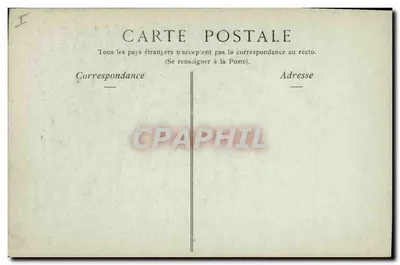 Bonaparte eerste konsul — reproduktie van een tekening van Isabey — Collecties ND Phot, n°120 — Achterkant