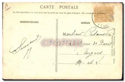Napoleão I — desenho de Charlet — Edição SUPRA Paris — Verso