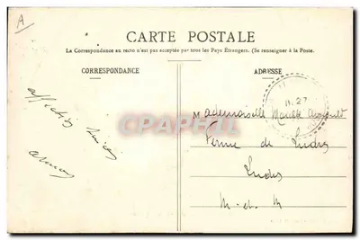 Lunéville - La Faisanderie - A Fazenda — Quantin, lib.-edit. - Cliché H. Louis — Verso