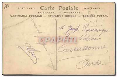 Zouaves defendendo uma posição com uma metralhadora — Grandes Manobras de Outono — n°240 — Verso