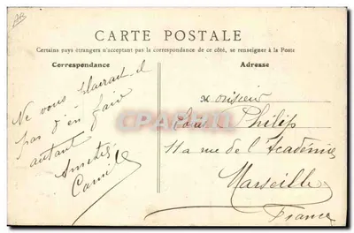 De Zouaves op het kamp — Een maaltijd in het gras — B.F., Parijs, n°5 — Achterkant