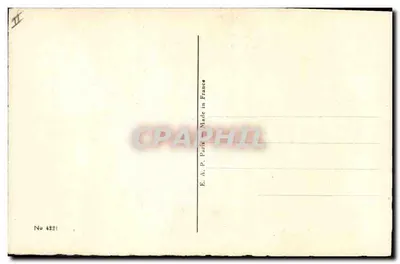 Dzieci grające z księżycem — przewidywanie astrologiczne — E.A.P. Paryż, nr 4221 — Rewers