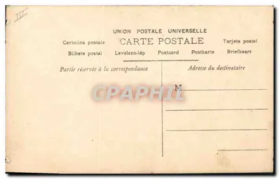 Mulher em vestido rosa e chapéu de penas — Demongeey, Paris — n° 1706 — Verso