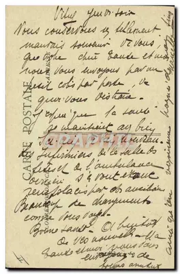 VITRY-LE-FRANÇOIS — Spaarbank en Post — Uitgever B.L.D. — Achterkant