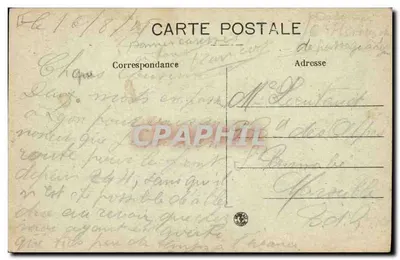 Valência — A Caixa de Poupança, a Correios e a Condição das Seda — E.R. — Verso
