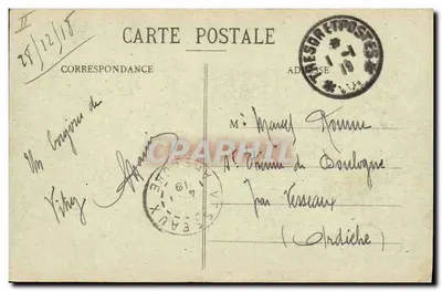 Vitry-le-François - La Caisse d'Epargne — Uitgave van het Grand Bazar, Vitry-le-François — Achterkant