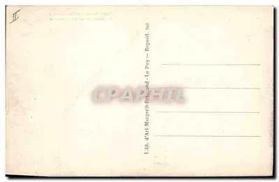 La Bourrée des Conscripts — Sceny Auvergnates — L.K. Puy, n° 3589 — Rewers