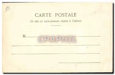 Ragazza che filava a mano — Auvergne — Lib. Bougé-Béal, Rue de l'Écu, Clermont-Ferrand — Verso